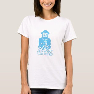 Zee wat ik daar deed t-shirt