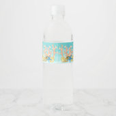 Zee Water Feest Labels Waterfles Etiket (Achterkant)