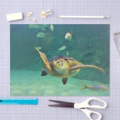 Zee water foto tissuepapier (Craft)