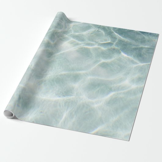 Zee Waves Cadeaupapier (Uitgerold)
