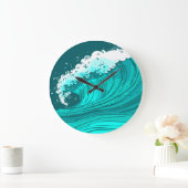 Zee Waves Clock Grote Klok (Huis)