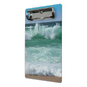 Zee Waves Seascape Beach Seaside Trendy Sjabloon Mini Klembord (Angled2)