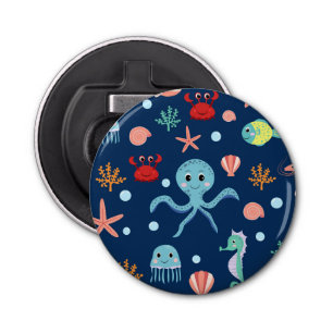 Zee wereld button flesopener