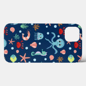 Zee wereld Case-Mate iPhone case (Achterkant (horizontaal))