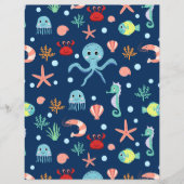 Zee wereld flyer (Voorkant)