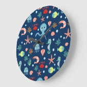 Zee wereld grote klok (Hoek)