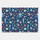 Zee wereld inpakpapier vel (Voorkant 2)