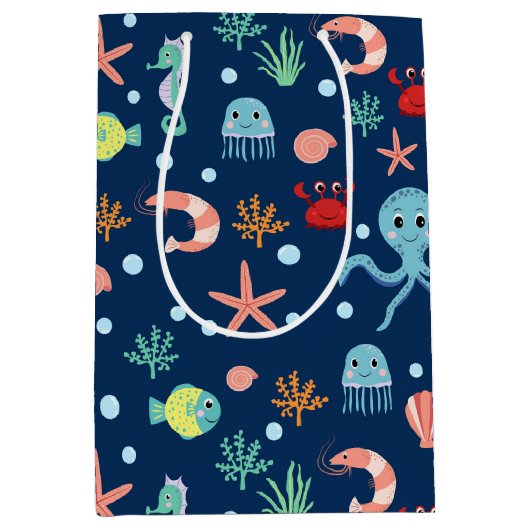 Zee wereld medium cadeauzakje (Voorkant)