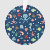 Zee wereld ornament (voorkant)