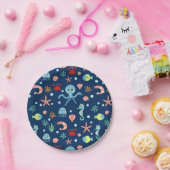 Zee wereld papieren bordje (Feest)