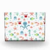 Zee wereld patroon fotoblokken (Voorkant)