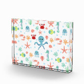 Zee Wereld patroon Fotoblokken (Rechts)