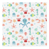 Zee wereld patroon kubus (Rechts)