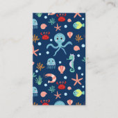 Zee wereld plaatskaartje (Voorkant)