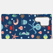 Zee wereld samsung galaxy hoesje (Achterkant horizontaal)