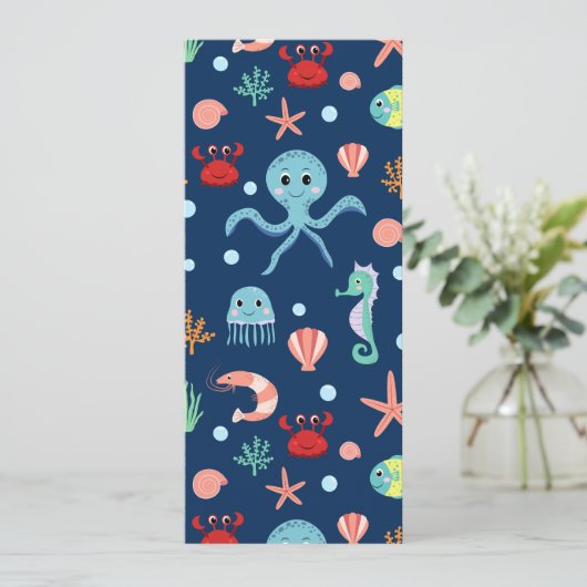 Zee wereld save the date (Staand voorkant)