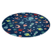 Zee wereld snijplank (Hoek)