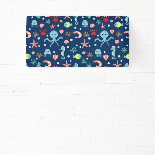 Zee wereld spandoek (Insitu)