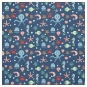 Zee wereld stof (Swatch)