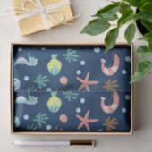Zee wereld tissuepapier (Geschenk)