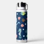 Zee wereld waterfles (Achterkant)