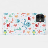Zee Wereldpatroon Case-Mate iPhone Case (Achterkant (horizontaal))