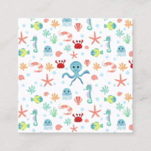 Zee Wereldpatroon Contactkaartje