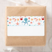 Zee Wereldpatroon Etiket (Insitu)