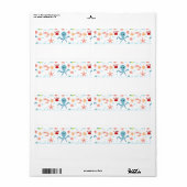 Zee Wereldpatroon Etiket (Full Sheet)