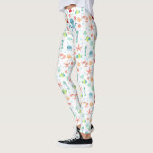 Zee Wereldpatroon Leggings (Links)