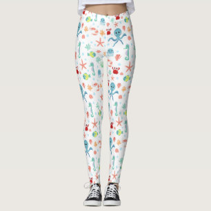 Zee Wereldpatroon Leggings