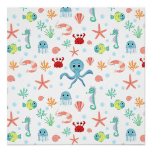 Zee Wereldpatroon Perfect Poster