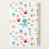 Zee Wereldpatroon Planner (Achterkant)