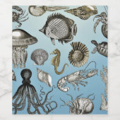 Zee Wijn Etiket (Enkel label)