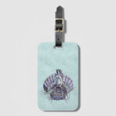 Zee Witch Collage Bagagelabel (Voorkant (verticaal))