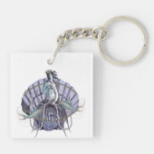 Zee Witch Collage Sleutelhanger (Achterkant)