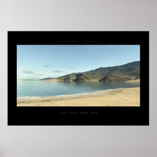 zee zand en zon poster