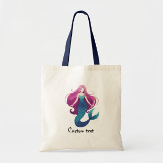  Zee Zeemeermin gepersonaliseerde Canvas tas