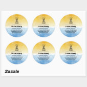 Zee & Zon Etherische Olie Zakelijke Stickers (Vel)