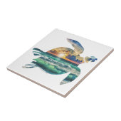 Zee zonnestralen tegeltje (Zijkant)