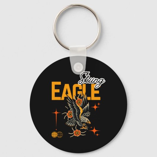 zeearend sleutelhanger (Voorkant)