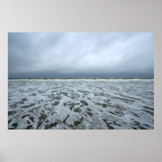 Zeebaars 1 in de Atlantische Oceaan Poster