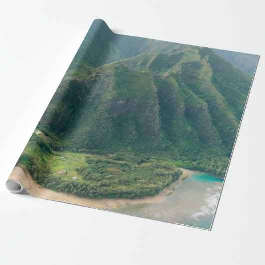 zeebaars cadeaupapier (Uitgerold)