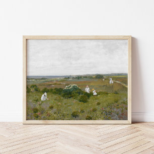 Zeebloemen William Merritt Chase Poster