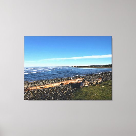 Zeebodem, oregonkust canvas afdruk (Voorkant)