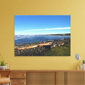 Zeebodem, oregonkust canvas afdruk (Insitu (Woonkamer))