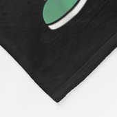 Zeebros Cute Zebra Duo Design For Zebros Lovers  Fleece Deken (Hoek)