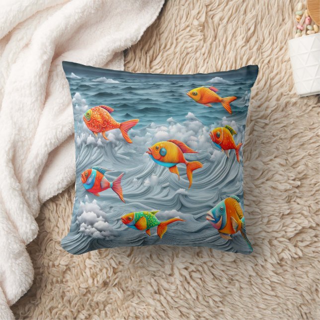 Zeedieren Kussen (Deken)