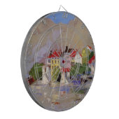 zeedorp Italië Toerisme Dartbord (Voorkant Links)