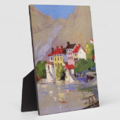  zeedorp Italië Toerisme Fotoplaat (Zijkant)